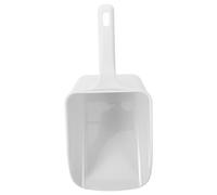 AUTSUPPL Pelle à glace multifonctionnelle en ABS blanc, qualité alimentaire, pour magasin de thé et restaurants, surface lisse, fonction multi-usage, pour farine, riz Réutilisable