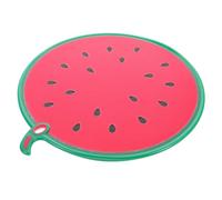 AUTSUPPL Planche à Découper Créative de Pastèque Rouge, Réversible Pp, Compatible Lave-vaisselle, pour Fruits et Aliments Bébé Cuisine