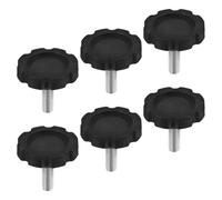 AUTSUPPL Vis M8 pour Pied de Parasol, 6 Pièces, Visserie de Rechange en Acier et PP, Accessoires pour Parasol de Terrasse, Installation Facile pour Usage Extérieur