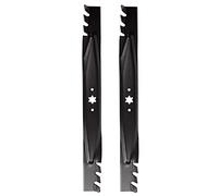 Autsurles Lot de 2 lames de paillage de rechange 942-04290 pour tondeuse MTD Cub Cadet RZT L46 S46 942-04244 742-04244 742-04290 117 cm LTX1045 LTX1046 LTX1046VT