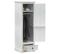 ""Autumn Mega Sale""Armoire DE chambre - Vidaxl - Armoire penderie - grande espace -s avec tiroir Blanc 55x50x170 cm Pin massif FR5971