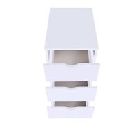""Autumn Mega Sale""Buffet commode haut - Vidaxl - pour salon - Meuble à tiroirs 33x45x60 cm Blanc FR87021604677