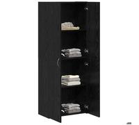 ""Autumn Mega Sale""Cabinet de Bureau moderne - Vidaxl - Classeur de rangement - Chêne noir 60x32x152,5 cm FR14750984233