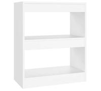""Autumn sale""Bibliothèque contemporaine design VIDAXL - étagère à domicile Blanc 60x30x72cm HOME4846