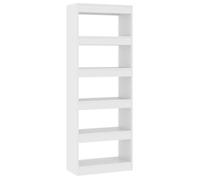 ""Autumn sale""Bibliothèque contemporaine design VIDAXL - étagère à domicile blanc Bois ingénierie HOME6278