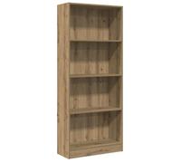 ""Autumn sale""Bibliothèque contemporaine design VIDAXL - étagère à domicile chêne artisanal 60x24x143cm Bois ingénierie HOME2288