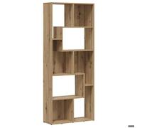 ""Autumn sale""Bibliothèque contemporaine design VIDAXL - étagère à domicile chêne artisanal 67x24x161cm Bois ingénierie HOME2632