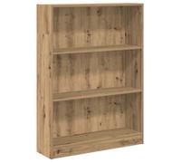 ""Autumn sale""Bibliothèque contemporaine design VIDAXL - étagère à domicile chêne artisanal 80x24x109cm Bois ingénierie HOME6842