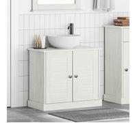 ""Autumn sale""Support Vasque/Meuble bas WC - Meuble Sous Évier VIGO Blanc antique 67.5 x 34 x 59 cm 2025593208