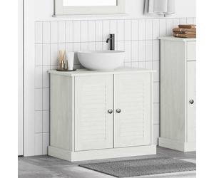 ""Autumn sale""Support Vasque/Meuble bas WC - Meuble Sous Évier VIGO Blanc antique 67.5 x 34 x 59 cm 2025593208