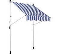 CLP Store à pince Westerly,blanc/bleu 350x120 cm