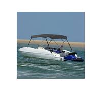 vidaXL 3-Bow Bimini Top Anthracite 183x180x137 cm