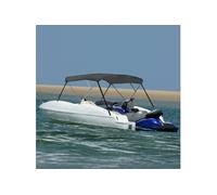 vidaXL Auvent bimini pour bateau à 3 arceaux 183x196x137 cm Anthracite