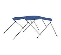 Auvent bimini à 3 arceaux Bleu 183x196x137 cm Bleu marine G