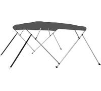 Auvent bimini à 4 arceaux Anthracite 243x180x137 cm