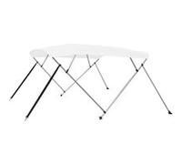 vidaXL Bimini 4 arceaux blanc 243x196x137 cm