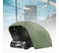 Auvent d'auto pliable d'extérieur en acier inoxydable, coupe-vent, tente de voiture, garage avec bâche toutes saisons pour camions et bateaux, 5,5 x 2,5 x 2,3 m