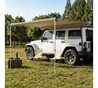 Auvent de Camping-car et Caravane 4x3x2,15 m Beige Remorque Extérieur vidaXL