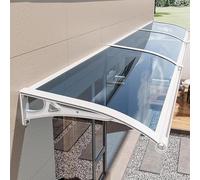 Auvent de Porte d'entrée en Aluminium, auvent de fenêtre, auvent de Porte arrière en tôle Solide en Polycarbonate extérieur, auvent de Porte Moderne, auvent de fenêtre, auvent de Porte d'ent