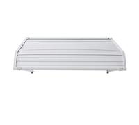Auvent de Porte - DUOKU - 101 6x106 6 cm - Aluminium - Protection Pluie/Soleil - Léger 5 25 kg