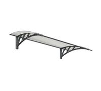 Auvent de porte Neo 1,35 m Palram - Canopia anthracite