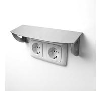 Auvent de protection Special Parts pour interphone, prise - Protection anti-éclaboussures - Protection contre les intempéries pour interrupteur d'éclairage, interphone IP44, sonnette d'entrée IP44, prise de piscine encastrée, prise d'extérieur