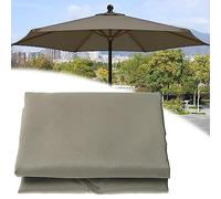 Auvent de Remplacement de Parapluie Rond 300cm/9,8 Pieds, Couverture d'ombrage de Patio Multicolore à 8 Nervures(Topper)