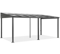 Auvent de terrasse en aluminium 3x6 m Tarragona Garden Point anthracite