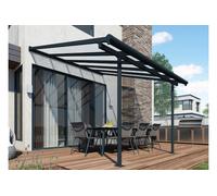 Auvent de terrasse Sierra Palram - Canopia 3 x 3,05 alu gris