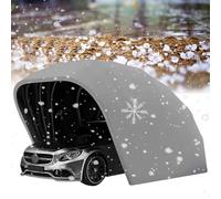 Auvent de voiture pliable résistant aux intempéries pour véhicules | Auvent de voiture pliable pour protection contre les intempéries - Abri mobile idéal pour la sécurité du véhicule