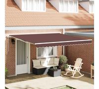 Bestway Store banne Automatique Manuel 100 % polyester Marron 400x300 cm