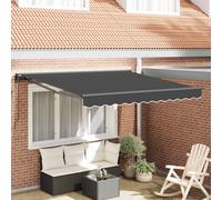 Bestway Cadre d'auvent Anthracite 300 x 250 cm