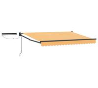 Auvent électrique rétractable vidaXL, couleur sable