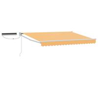 Auvent électrique rétractable vidaXL, couleur sable