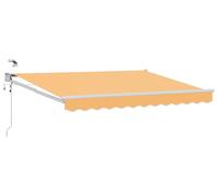 Auvent électrique rétractable vidaXL, couleur sable