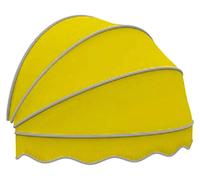 Auvent en toile imperméable pour porte et fenêtre