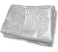 Auvent en toile Laliza, argent, 600 x 400 cm, argent, 600 x 400 cm