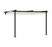 vidaXL Tente de jardin Crème 300 x 300 x 200 cm Polyester