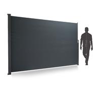 Auvent latéral extensible opaque 200x300cm Store Brise vue coupe-vent pour terasse et jardin