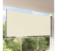 Auvent latéral Polyester Rectangulaire Barrière de patio Auvent réglable vidaXL
