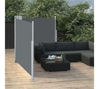 vidaXL Auvent latéral rétractable Anthracite 100 x 600 cm