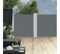 vidaXL Auvent latéral rétractable Anthracite 120 x 600 cm G