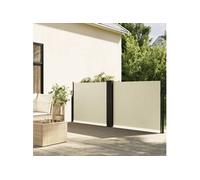 Auvent Latéral Rétractable, Brise-vue de Jardin, Ecran de Protection, Ecran de Balcon Terrasse Arrière-cour 4004790