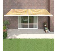 Auvent manuel 100 % polyester Store banne manuel vidaXL vidaXL