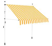 Auvent Manuel Rétractable 100 cm Store Jardin Terrasse Balcon Extérieur vidaXL