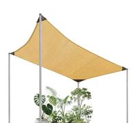 Auvent Pare- - Protection UV Respirante avec Anneau en métal - Auvent de Plage extérieur | pour Gazebo Pergola Jardin Cour Porche Camping Piscine Fête Été Adultes Famille