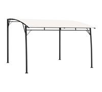 Auvent pare-soleil de jardin 3x3x2,55 m Crème