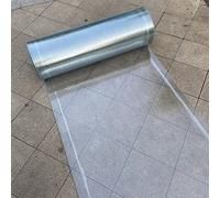 Auvent,Plaques de Toit Marquise pour Terrasse,Balcon,Panneau Imperméable Transparent Abri Protection Contre La Pluie et UV,Facile à Plier et à Couper,avec Vis,Personnalisable (W*L:0.8x2m)