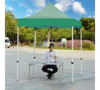 Auvent pliable portable, 2 x 2 m/2 x 3 m, imperméable, protection UV, facile à transporter, abri compact pour événements en plein air, marché, barbecue, stationnement, utilisation d'urgence