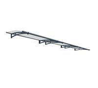 Auvent porte en aluminium Aquila 4,5 m Palram - Canopia anthracite